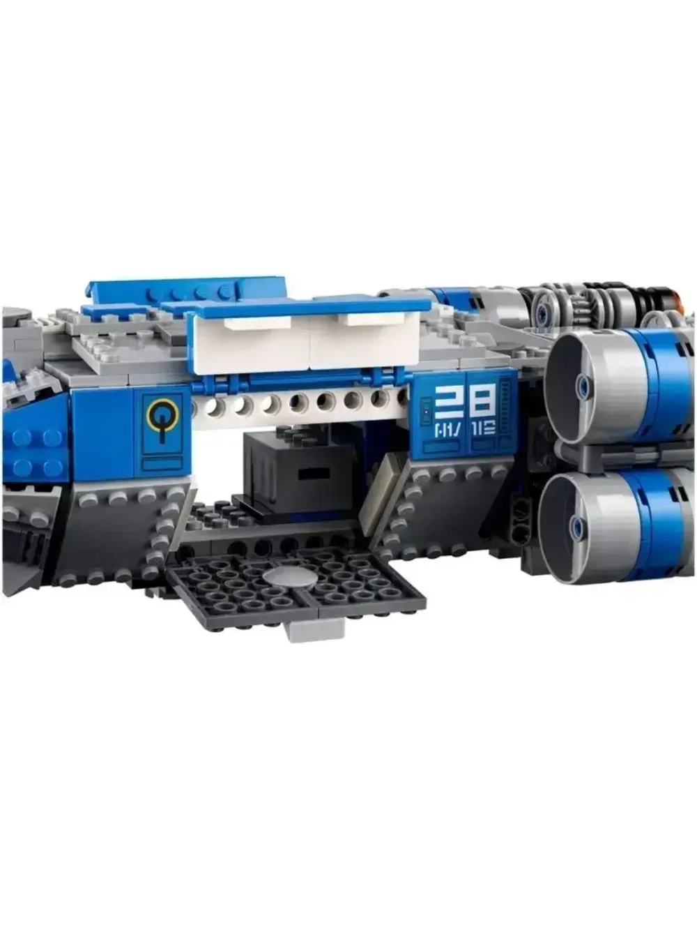 Конструктор Транспортный корабль Сопротивления 932 дет 60018