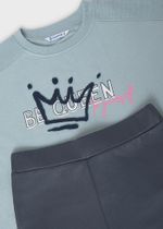 толстовка с леггинсами