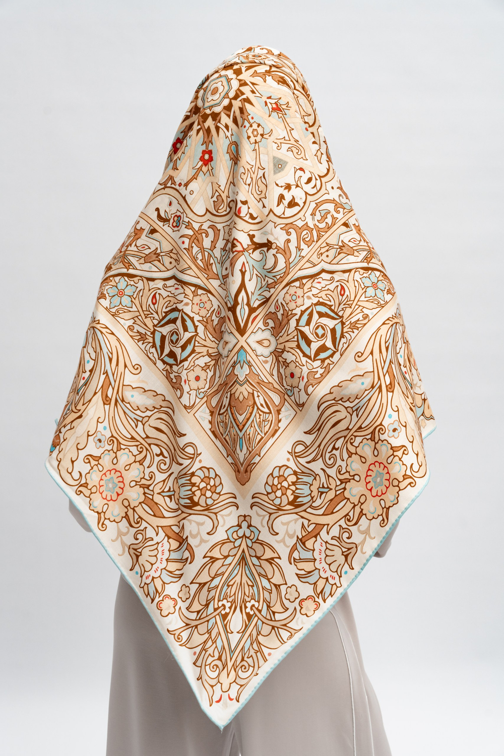 Шаль «Арабески» 100% шерсть