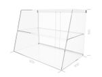 Витрина настольная акриловая под выпечку