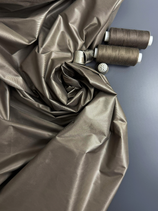 Плащевка однот беж, тонкая Монклер LR#66