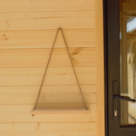 Полка настенная заготовка без бортов с отверстиями 1 шт. 34х10х2 см