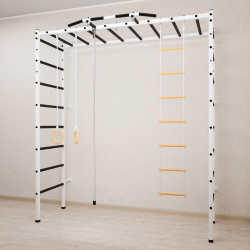 Спортивный комплекс Sv Sport П 401 (Турник/Канат/Kольца/Лестница)