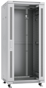 Шкаф напольный 19", 27U Cabeus SH-05C-27U60/100
