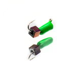 Мормышка True Weight "Гвоздекубик" Зеленый, кубик Индиго