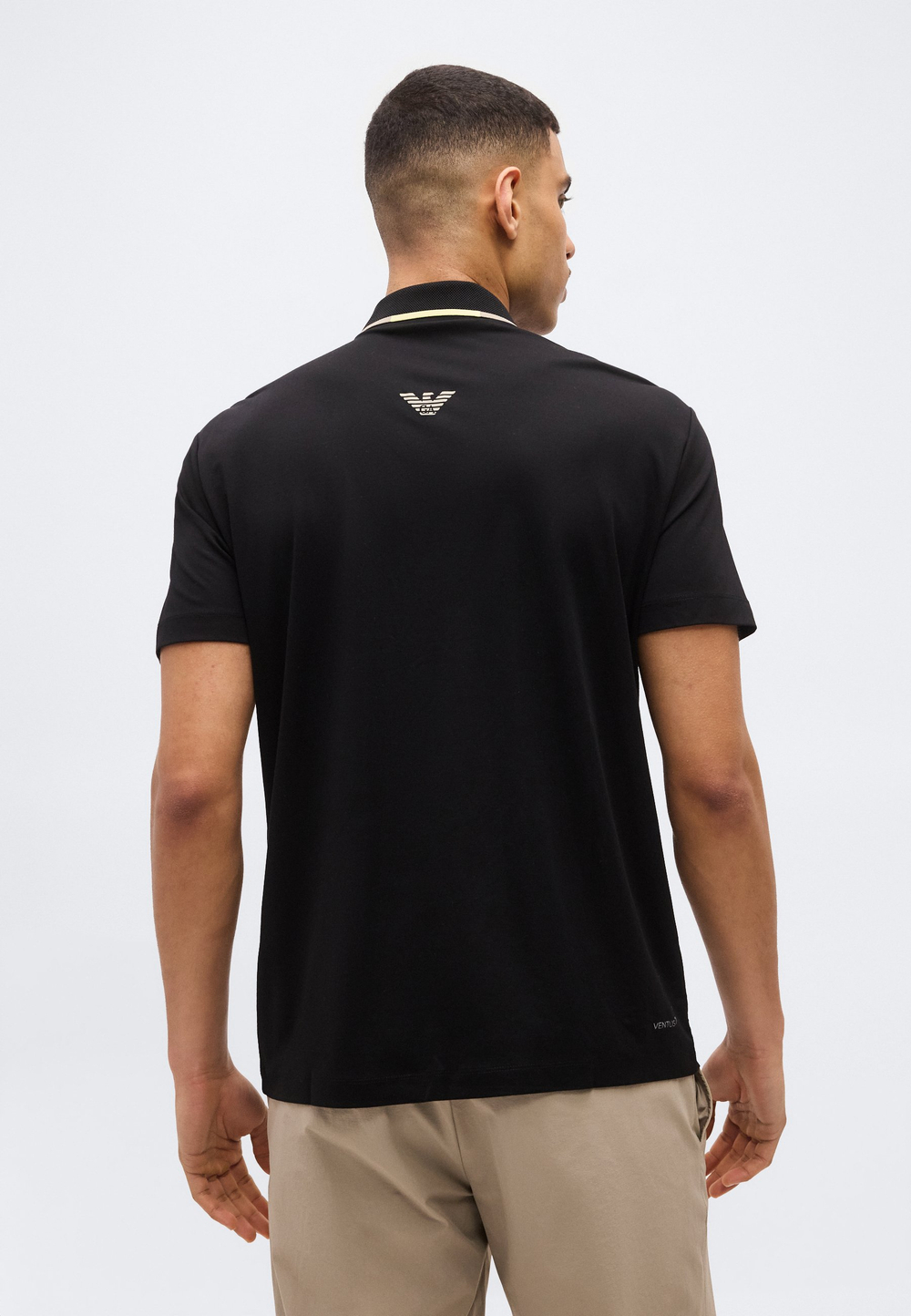 EA7 Emporio Armani GOLF PRO  - Футболка-поло - Чёрный