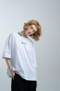 Футболка oversize из плотного трикотажа