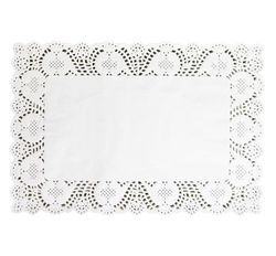 Салфетка ажурная прямоуг. 19х27 см 250 шт