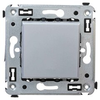 Инвертор одноклавишный в стену, "Avanti", "Закаленная сталь"