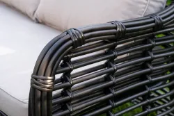 "Ницца" лаунж-зона из искусственного ротанга, цвет бронзовый