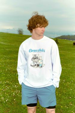 Лонгслив Garazhiki White