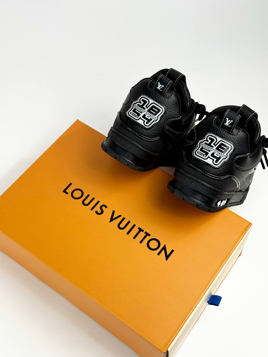 Кроссовки Louis Vuitton Skate Sneaker #B119 (черн.)