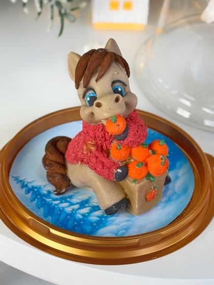 Символ года под куполом "Мандариновое настроение" - Новый год