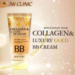 3W Clinic. Антивозрастной ВВ-крем с коллагеном и коллоидным золотом Collagen & Luxury Gold BB Cream SPF50+/PA+++