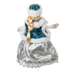 GAEM Снегурочка с ёмкостью для конфет, L18 W13 H33 см