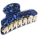 Заколка-краб для волос « ЭЙФОРИЯ», эва, микс 6 цветов, 7см (блистер Кокетка)