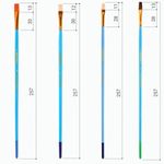 Кисти ЮНЛАНДИЯ "ЮНЫЙ ВОЛШЕБНИК", набор 10 шт. (пони - 5 шт., синтетика - 3 шт., щетина - 2 шт., круглые), 200896