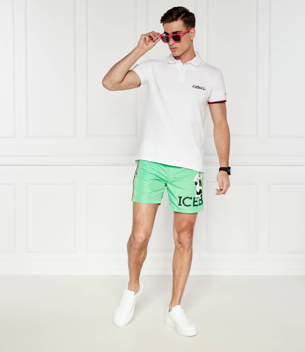 Поло Iceberg - белый(ICE4MPL01)