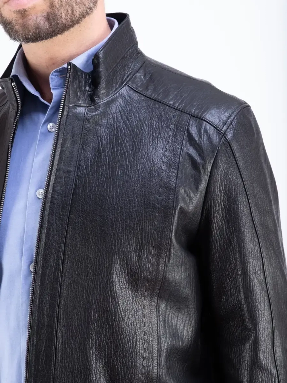 Куртка мужская кожаная натуральная
