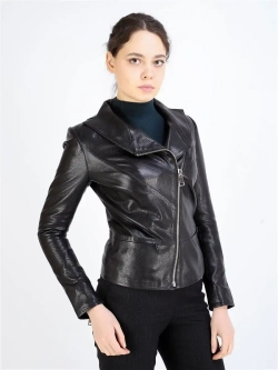 Косуха кожаная куртка женская Турция