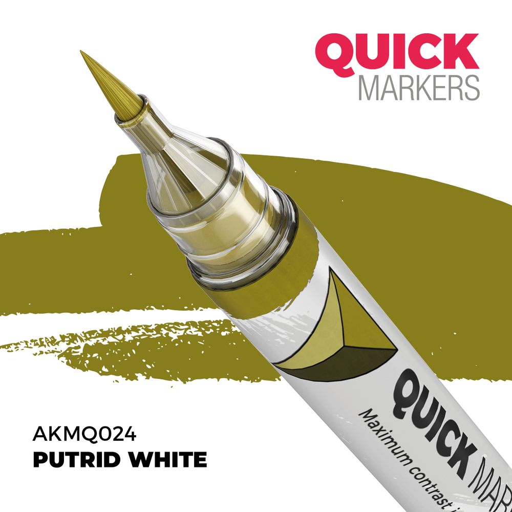 Набор акриловых маркеров AK Interactive Quick Marker Set - Orcs