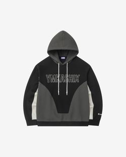 Худи HTF Three Color Block черный / серый