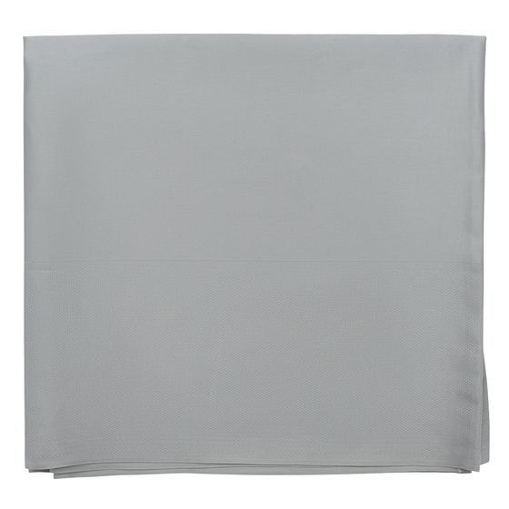 Скатерть классическая серого цвета из хлопка Essential, 180х180 см