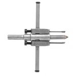 Сверло по кафелю и плитке, регулируемое "Балеринка", 30-130 мм Matrix, 72821