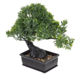 GAEM Дерево искусственное "Бонсай", L23 W13 H21 см