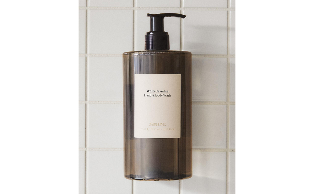 Zara Home Жидкое мыло White Jasmine 500 мл для рук и тела, парфюмированное, аромат цветочный
