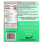 Munk Pack, жевательный батончик-мюсли, миндальная паста и шоколадная крошка, 4 батончика по 32 г (1,12 унции)