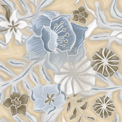 ДЕКОР FLORE GRIS 20X20 ОТ VIVES