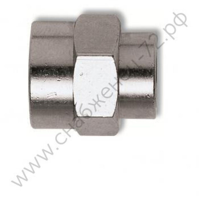 Переходник GAV 1226/2 F1/8xF1/4 цилиндр. муфта