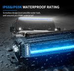 Безвинтовая светодиодная панель AURORA IP69K 10 дюймов DRL RGB