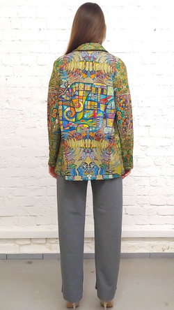 Трикотажный жакет "Витраж"