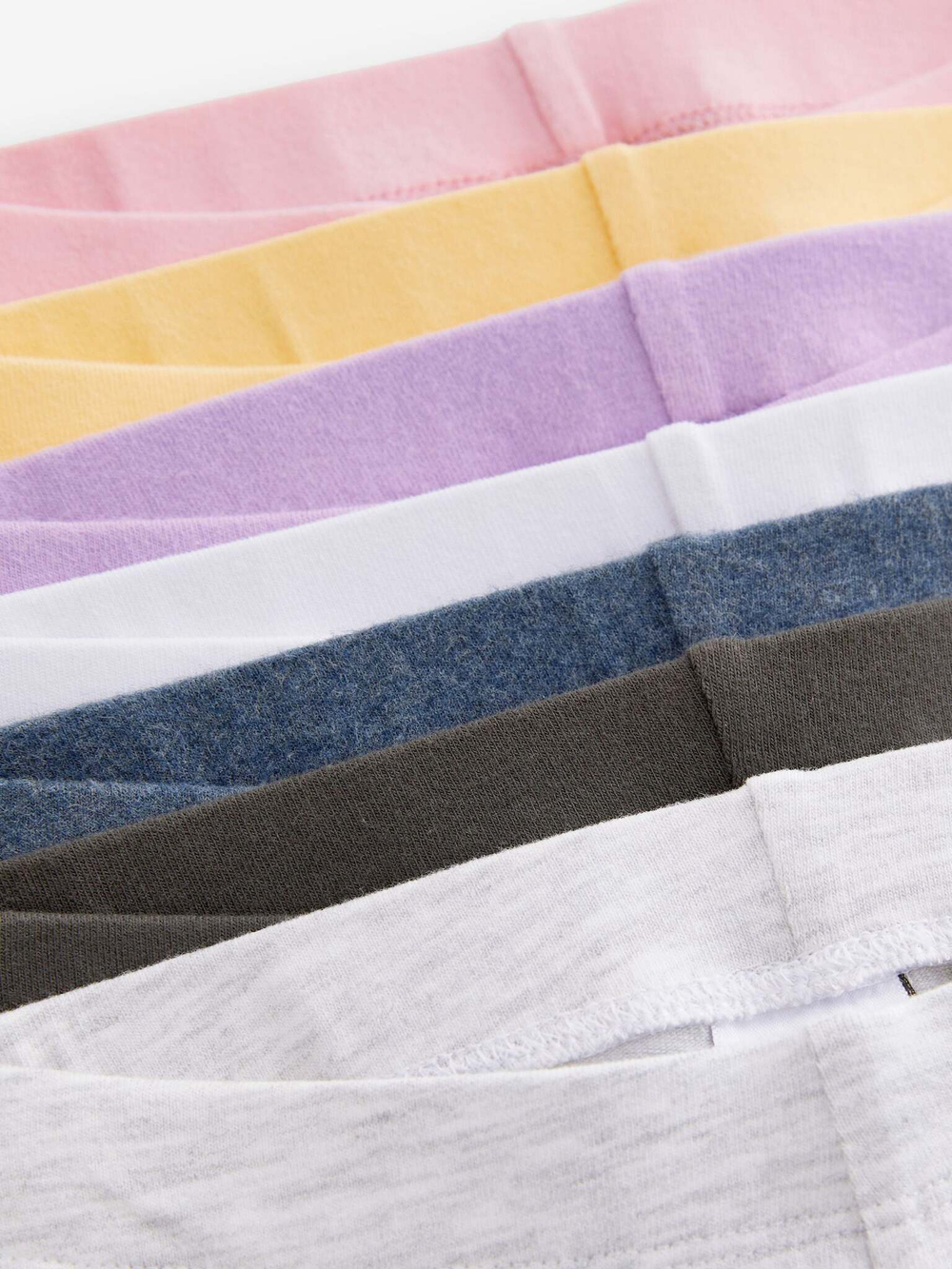 Легинсы для девочки Next 621-600, 7 шт., Серый, Розовый, Сиреневый