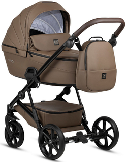 Детская коляска Tutis Viva 5 Plus Leather 2024 3 в 1 1452083 Cedar