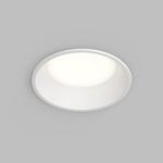 DK2451-WH Встраиваемый влагозащищенный светильник TRIM, 18 Вт LED 3000-4000-6500K, IP44, белый, алюминий, акрил