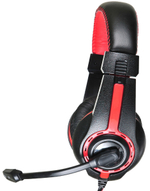 Компьютерная гарнитура Oklick HS-L200, красный, черный
