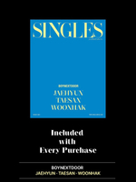 публикация SINGLES JAPAN - VOL.20 BOYNEXTDOOR JAEHYUN & TAESAN & WOONHAK