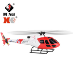 Радиоуправляемый вертолет военный WLtoys XK K150 AS350 6G осевой гироскоп , бесколлекторный мотор