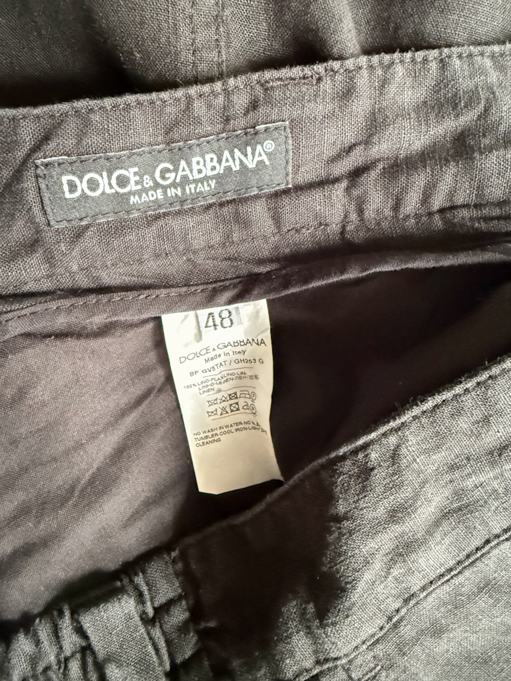 Льняные шорты Dolce & Gabbana, M