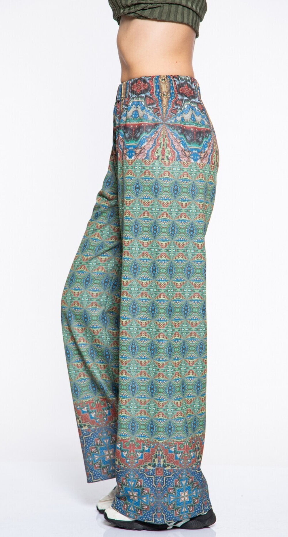 Широкие брюки "Бестиарий"