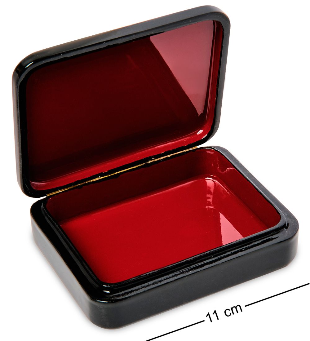 Народные промыслы ШК-55/129-D Шкатулка «Котик» Лидяева Л.