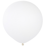 Шар латексный Пастель 91 см (Белый)