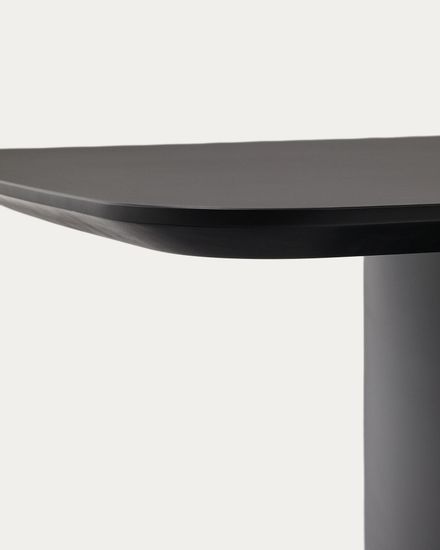 Стол Litto черный, лакированный МДФ, 240 x 100