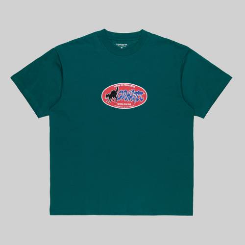 Футболка мужская Carhartt WIP Cat Sticker