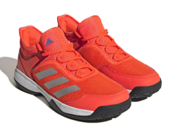 детские Кроссовки теннисные Adidas Ubersonic 4 K - solar red/silver metallic/blue fusion