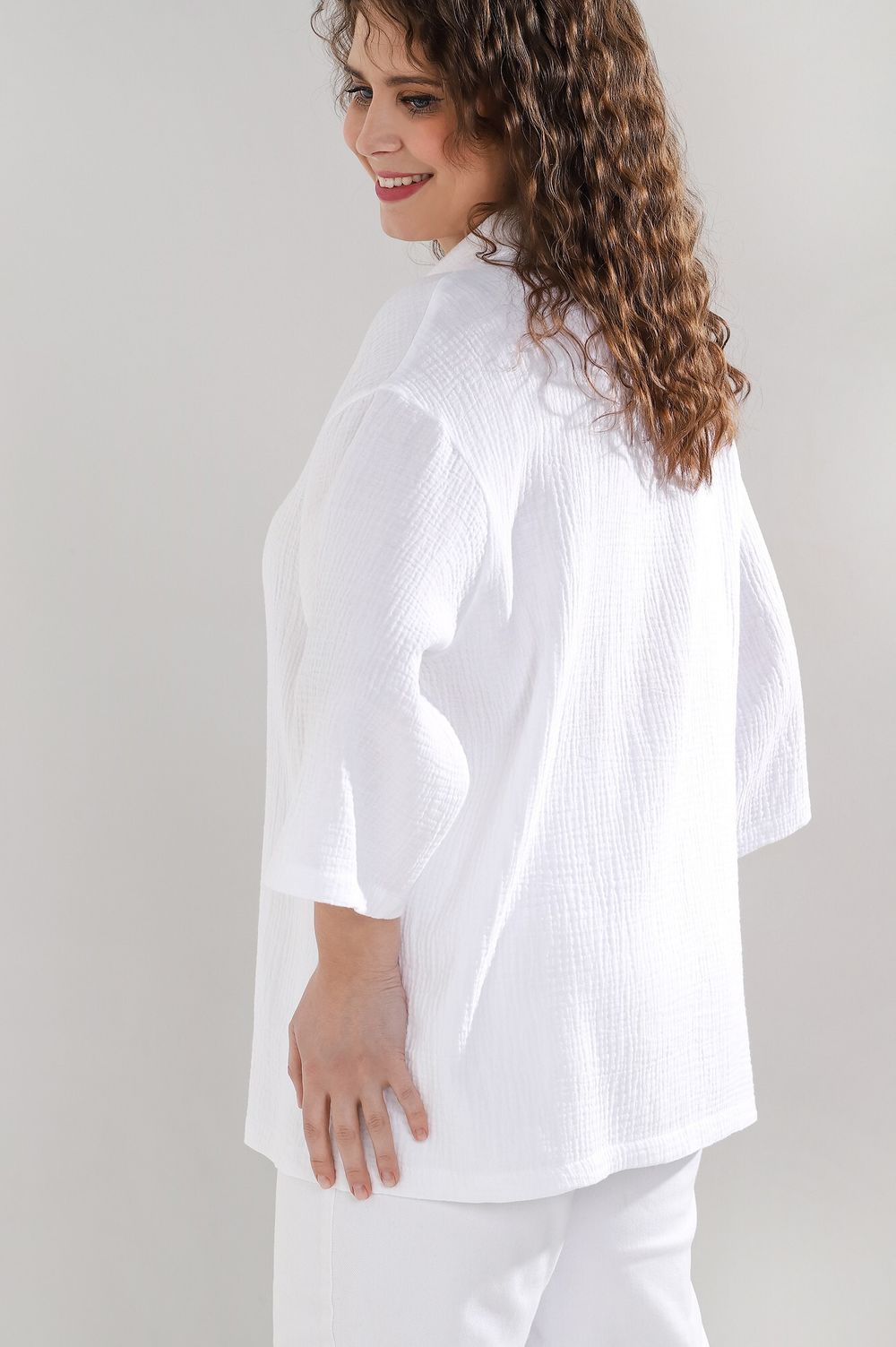 Блузка (рубашка) Виола-3 Виотекс БЕЛЫЙ