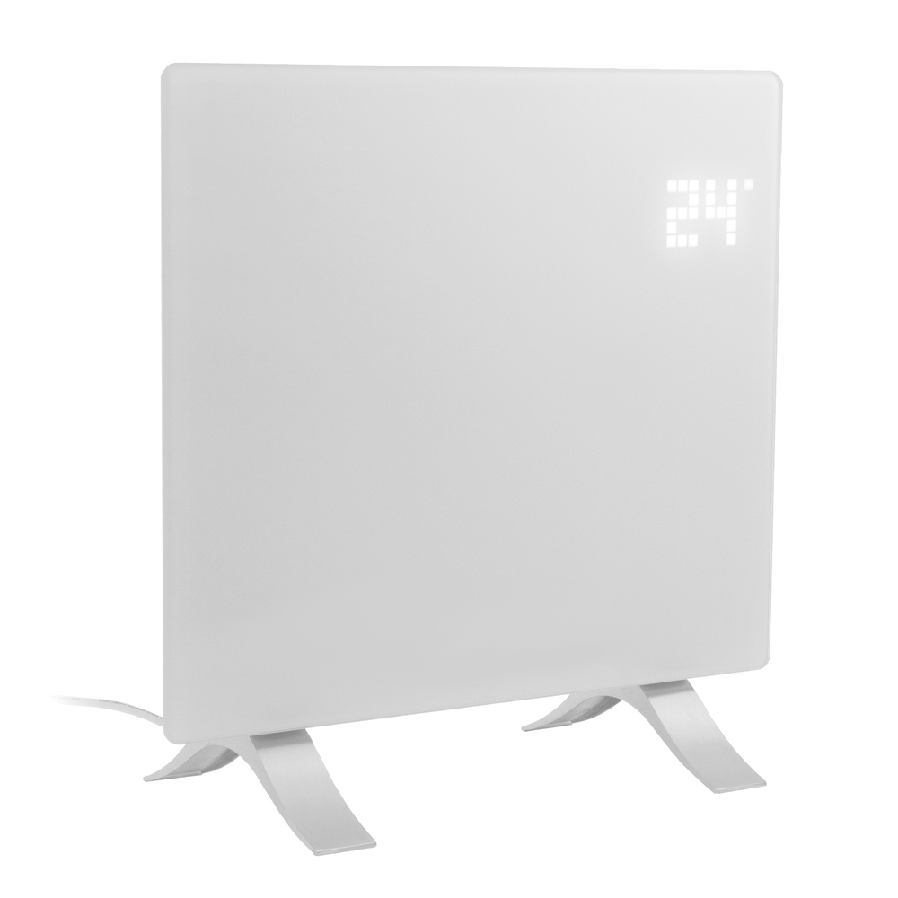 Конвектор электрический OptiPrime-1000, Wi-Fi, тачскрин, цифровой термостат, 1000 Вт Denzel